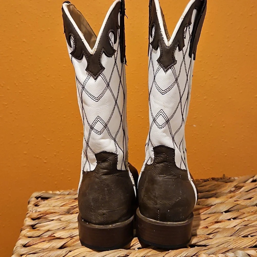 Roper Steerhead Big Kids Sz. 6 Cowboy Boots Would Fit Woman Sz. 7.5
